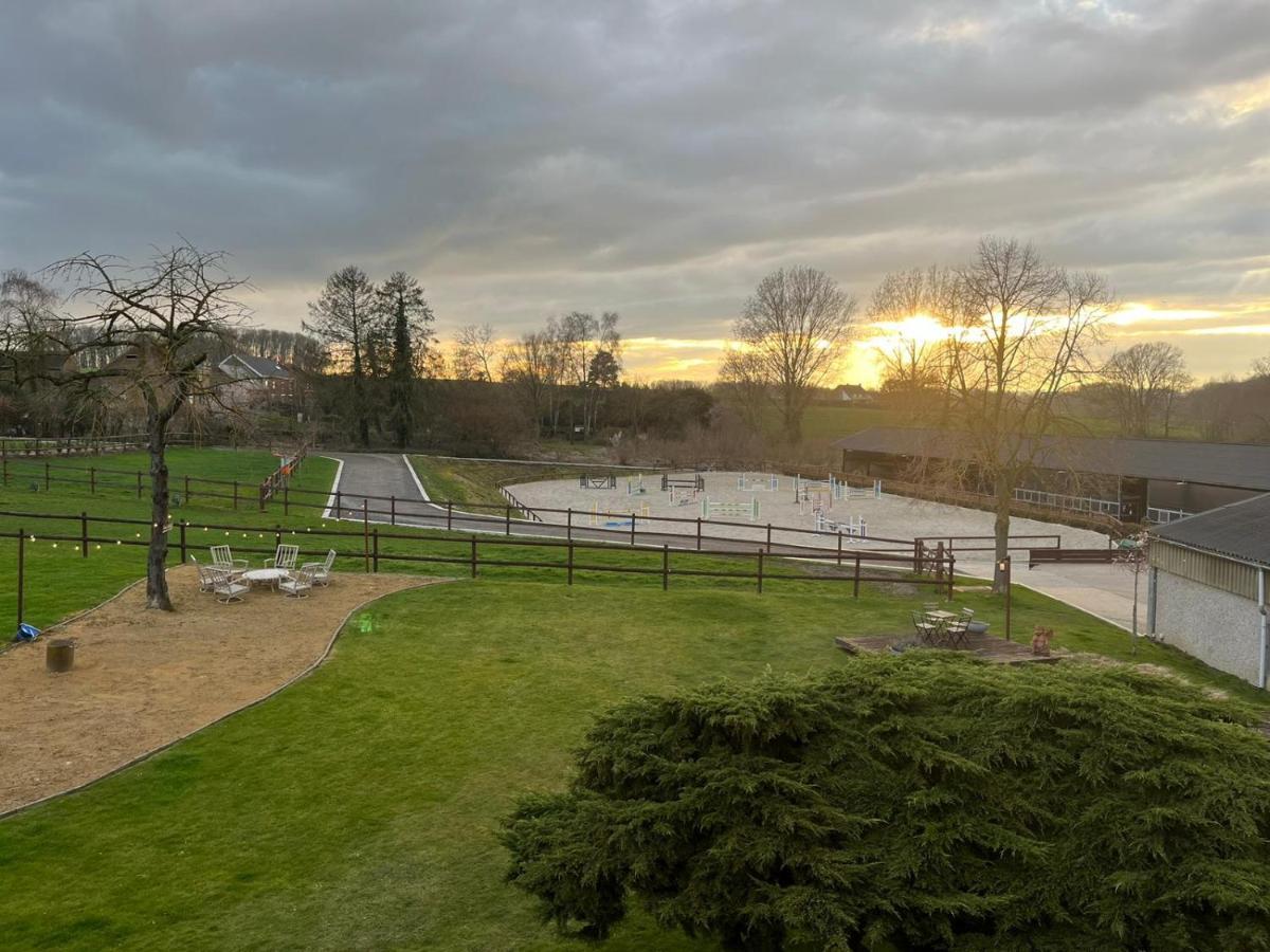 B&B At Haras Petit-Hallet Hannut Bagian luar foto